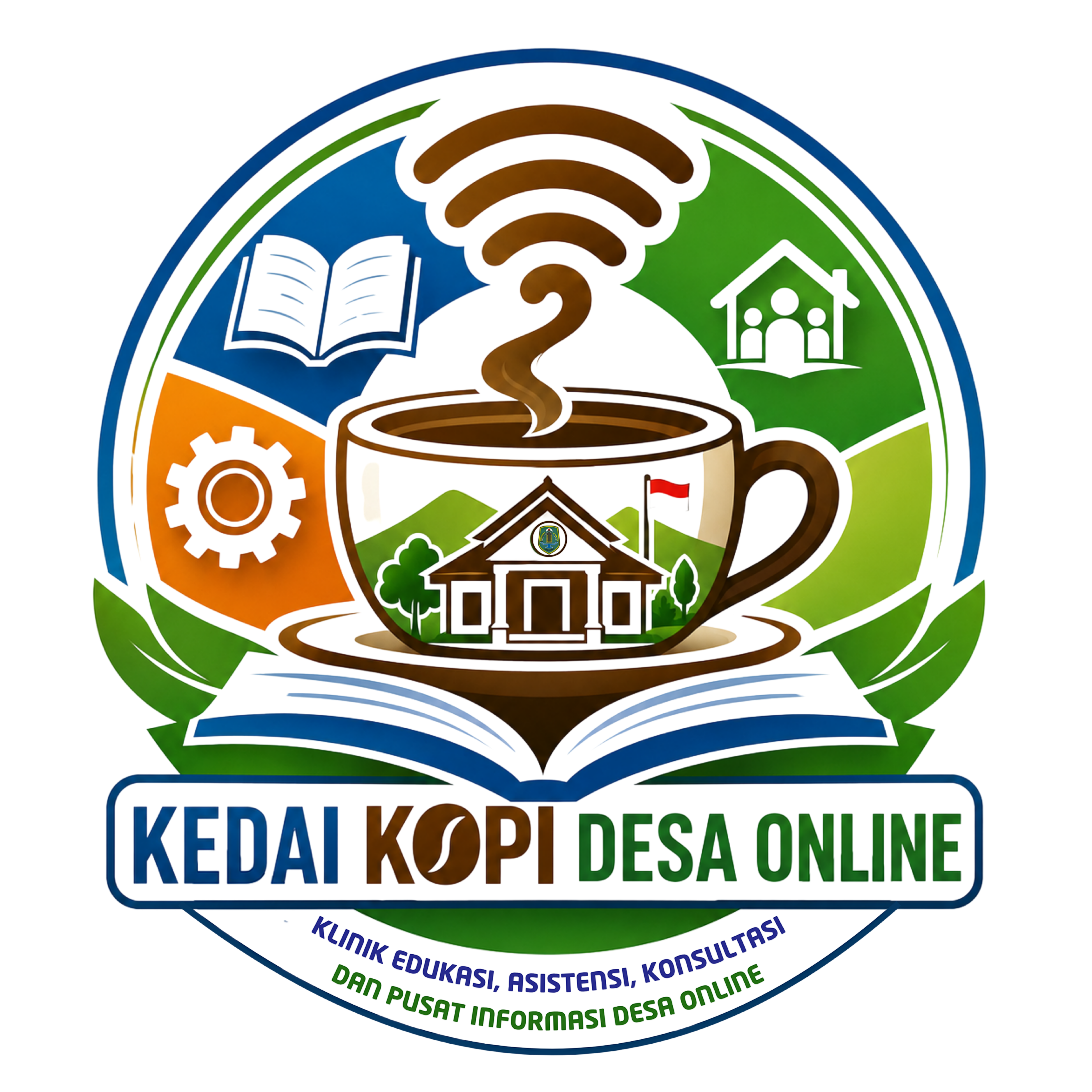 Logo Kedai Kopi Desa
