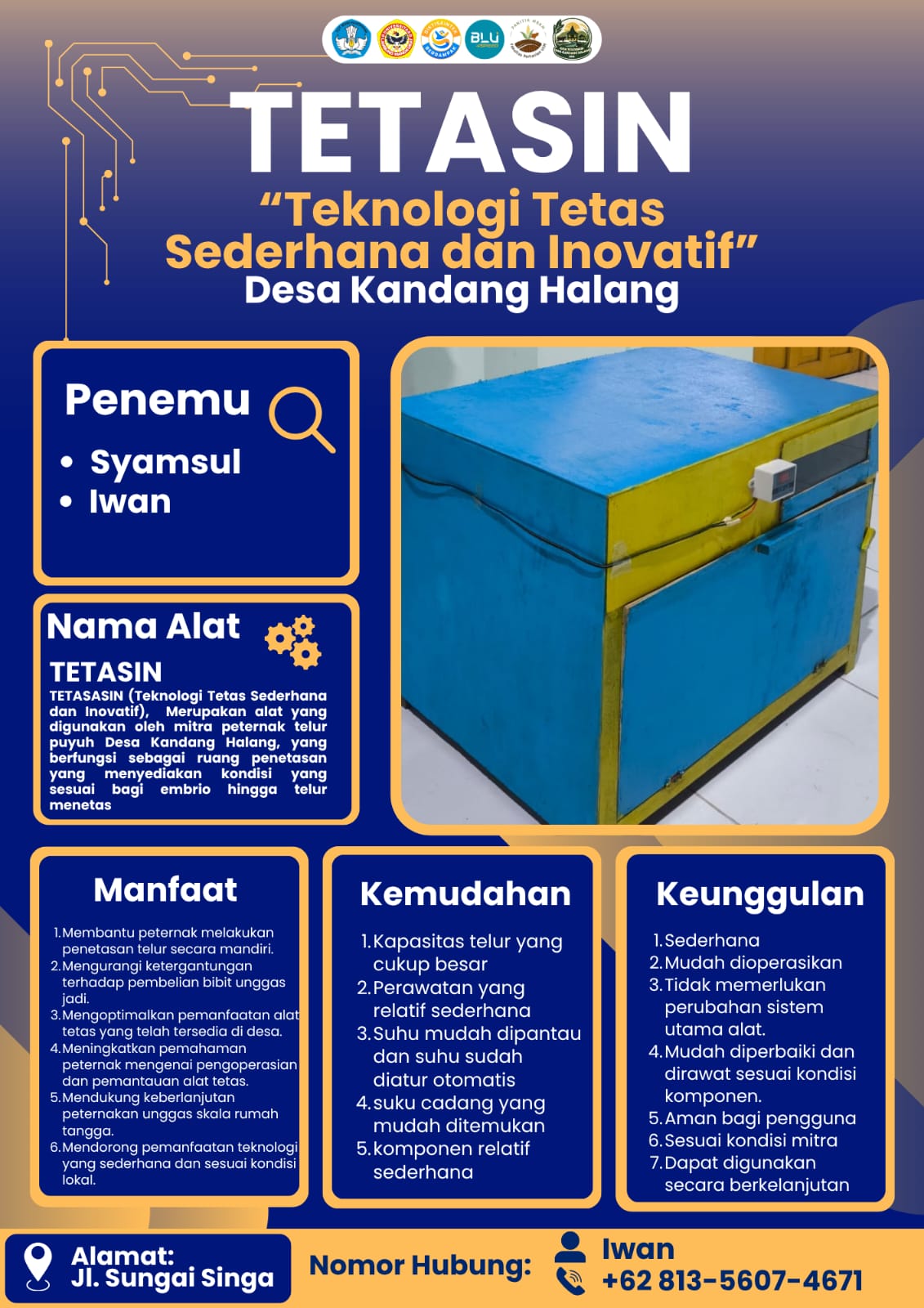 Kandang Halang TETASIN