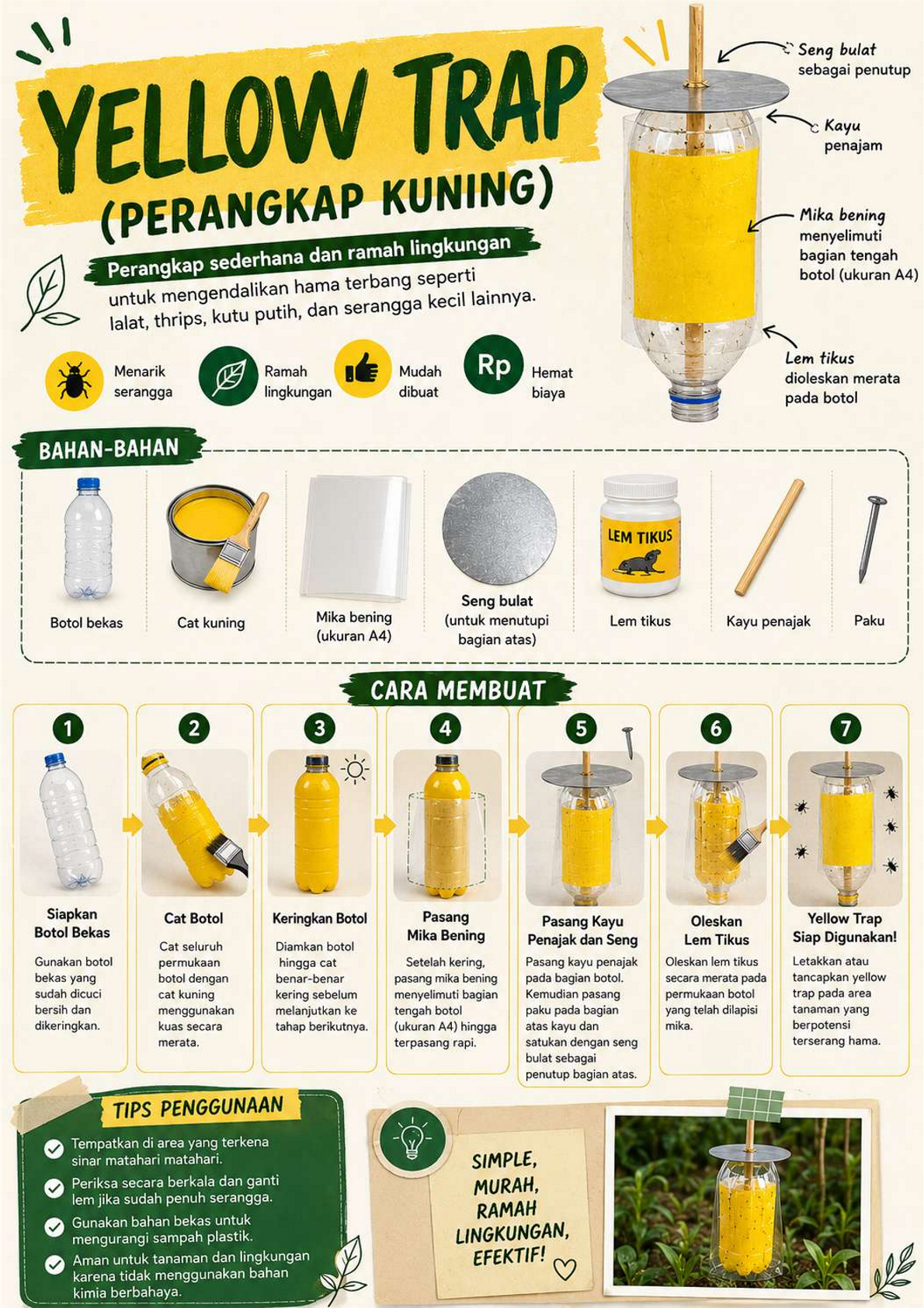 Yellow Trap Desa Baru